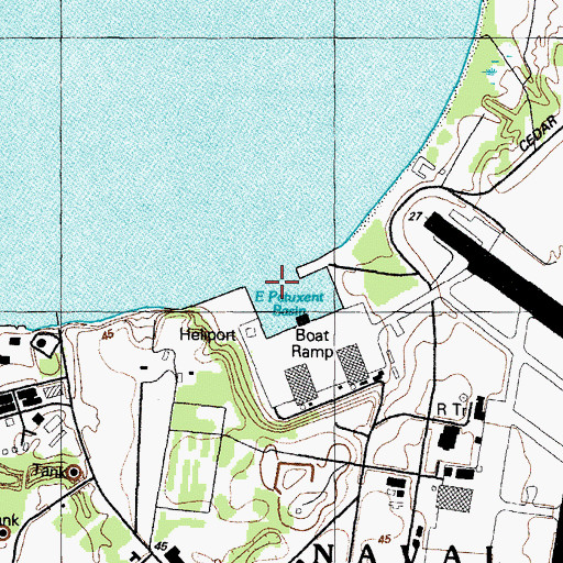Topographic Map of Pearson (historical), MD