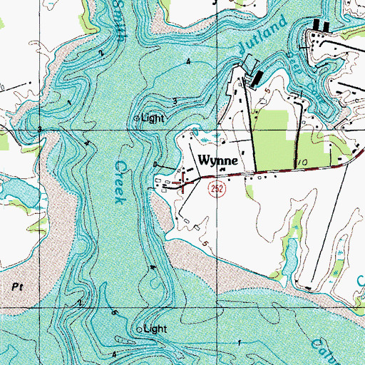 Topographic Map of Potomac View, MD