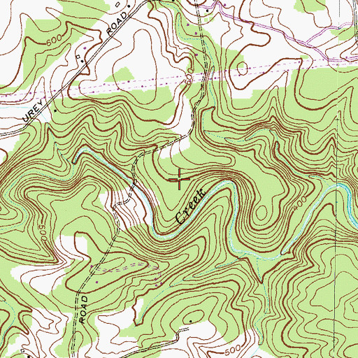 Topographic Map of Indian Hills, MD
