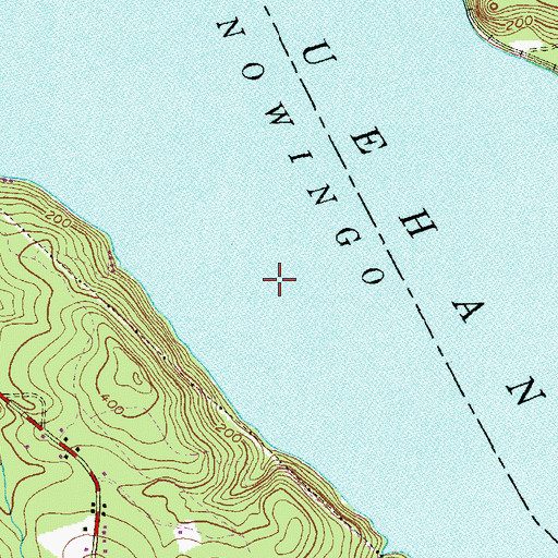 Topographic Map of Meadow Island (historical), MD