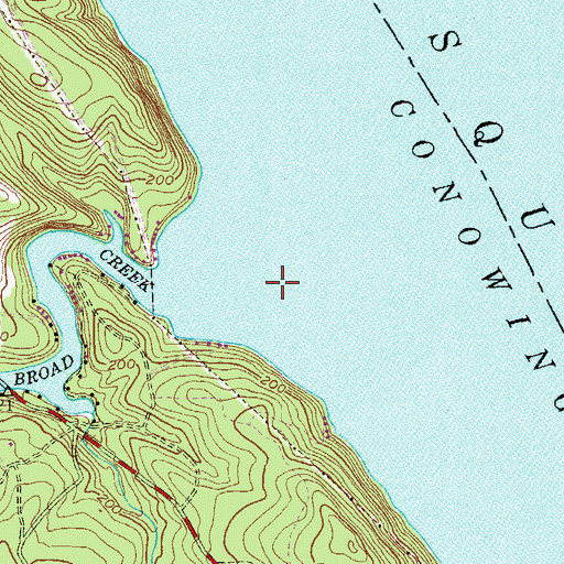 Topographic Map of Ross Island (historical), MD