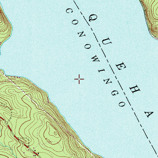 Topographic Map of Stump Island (historical), MD