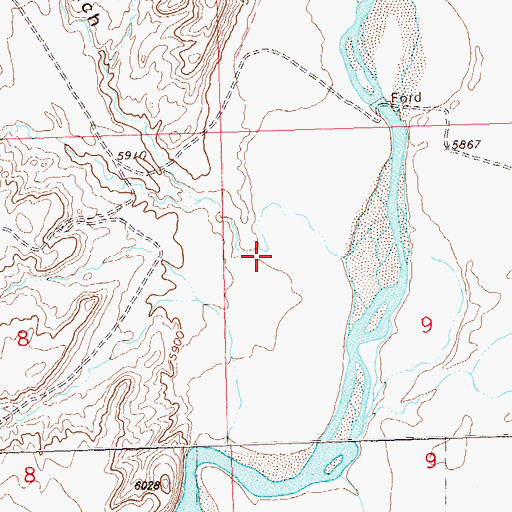 Topographic Map of South Nipple Gulch, CO