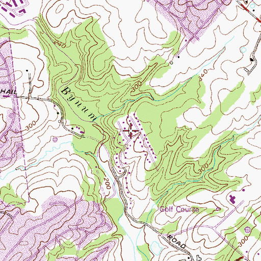 Topographic Map of Scots Fancy, MD
