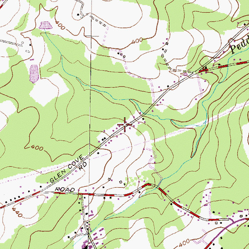 Topographic Map of Sturgill, MD
