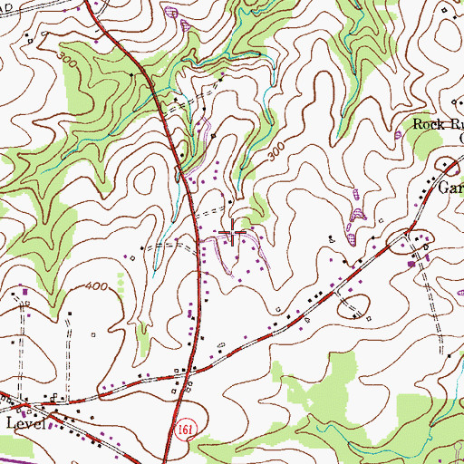 Topographic Map of Springhill, MD