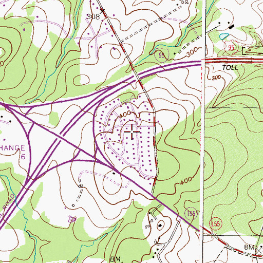 Topographic Map of Susquehanna River Hills, MD