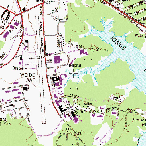 Topographic Map of Blackhawk Spring, MD