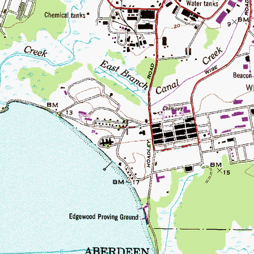 Topographic Map of Presbury Meeting House, MD