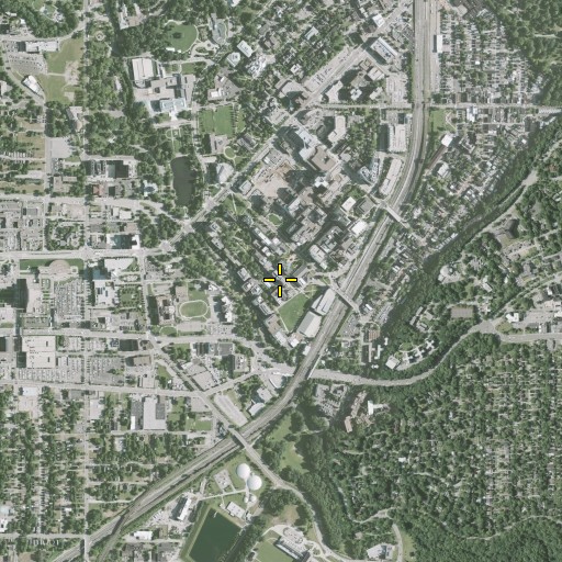 Aerial/Satellite Image of A W Smith Building, OH