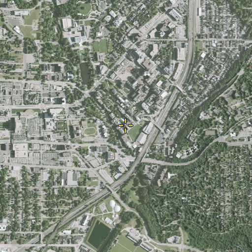 Aerial/Satellite Image of Bingham Engineering Building, OH