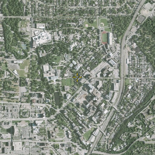 Aerial/Satellite Image of Haydn Hall, OH