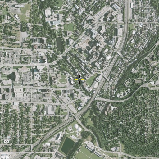 Aerial/Satellite Image of Olin Building, OH