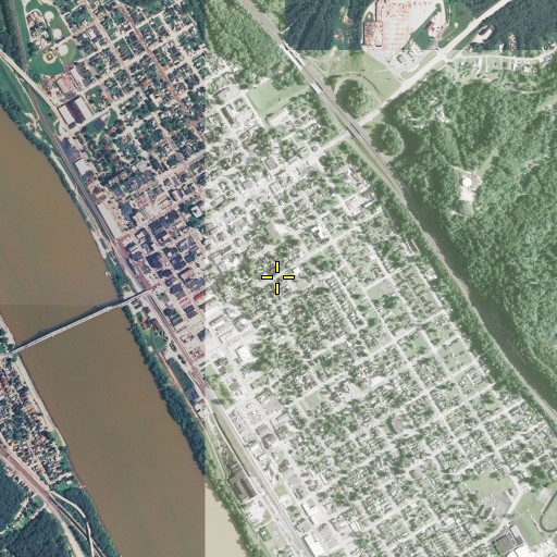 Aerial/Satellite Image of Lawrence County Museum, OH