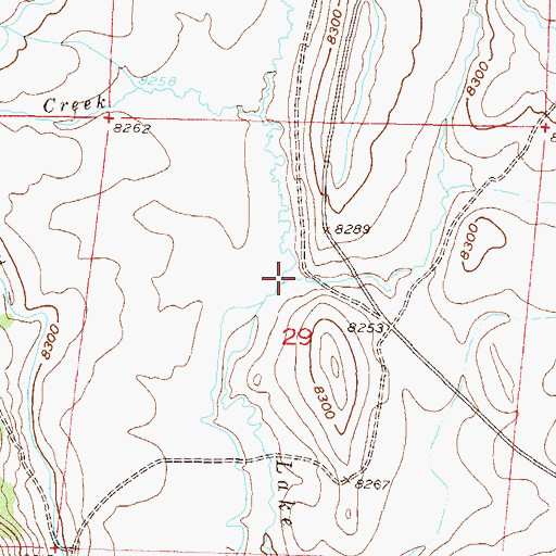 Topographic Map of Trappers Gulch, CO