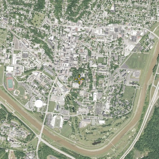 Aerial/Satellite Image of Wilson Hall, OH