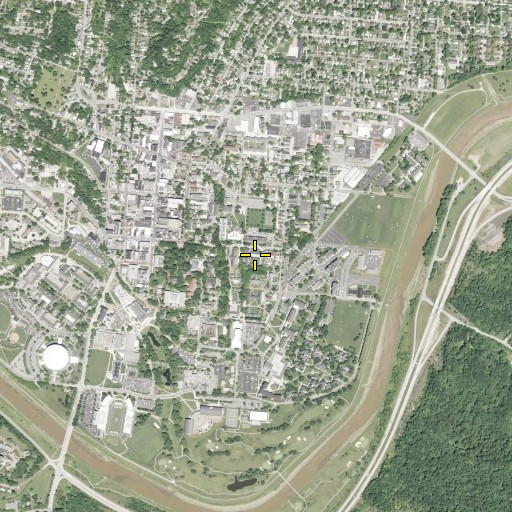 Aerial/Satellite Image of Jefferson Hall, OH