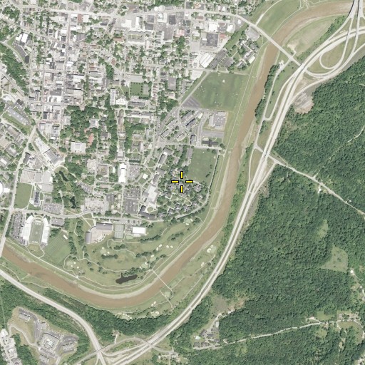 Aerial/Satellite Image of Martzolf Hall, OH