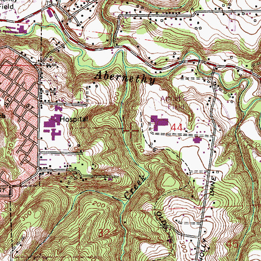 Topographic Map of Colis (historical), OR