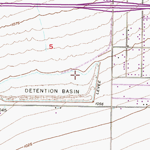 Topographic Map of Jackrabbit Trail Wash, AZ