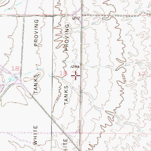 Topographic Map of Diversion Dike Wash, AZ
