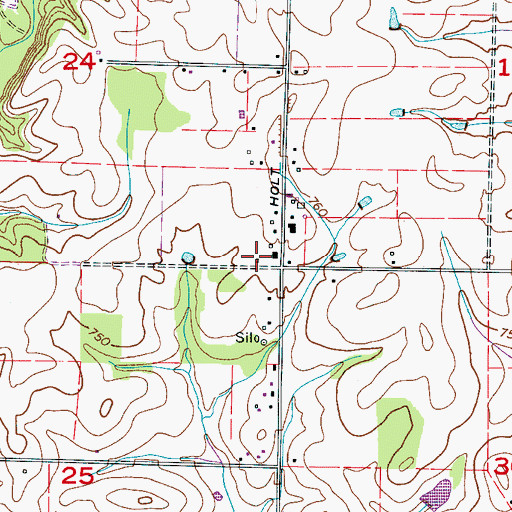Topographic Map of Holt Road Church, AL