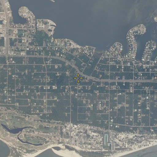 Aerial/Satellite Image of Cadillac Square, AL