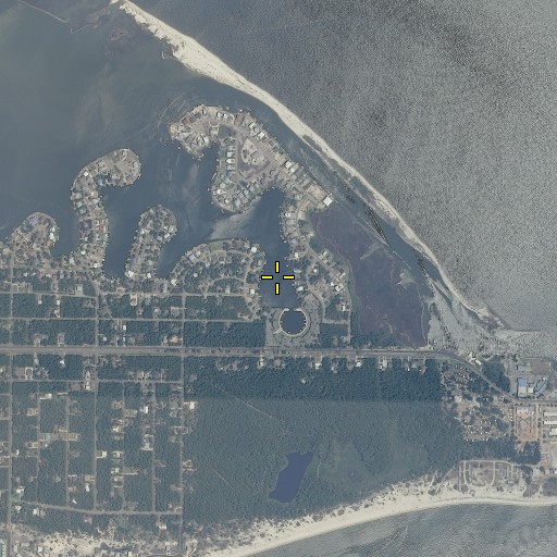 Aerial/Satellite Image of Colony Cove, AL