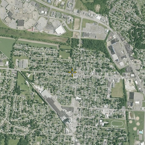 Aerial/Satellite Image of Reorganized Church of Jesus Christ of Latter Day Saints, OH