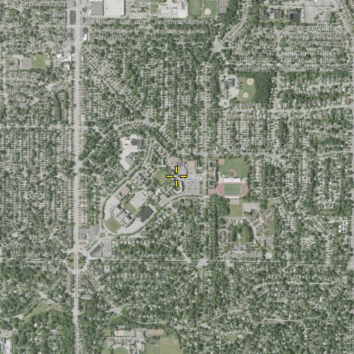 Aerial/Satellite Image of Pacelli Hall, OH