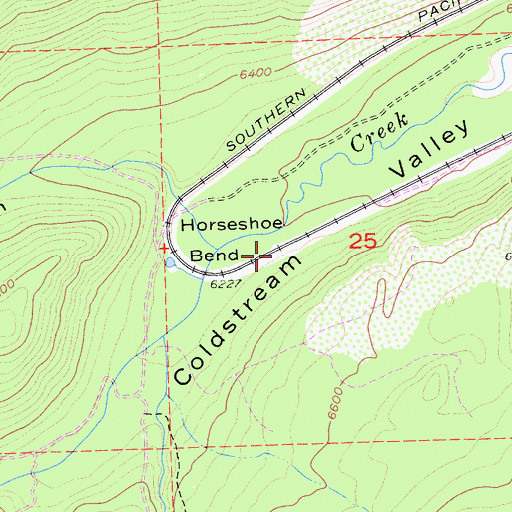 Topographic Map of Stanford (historical), CA