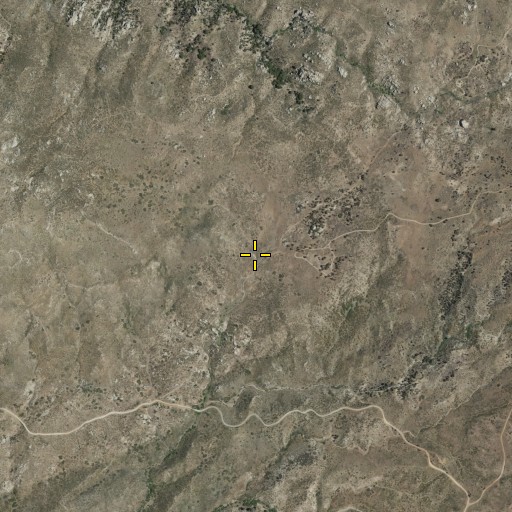 Aerial/Satellite Image of Horse Spring, CA