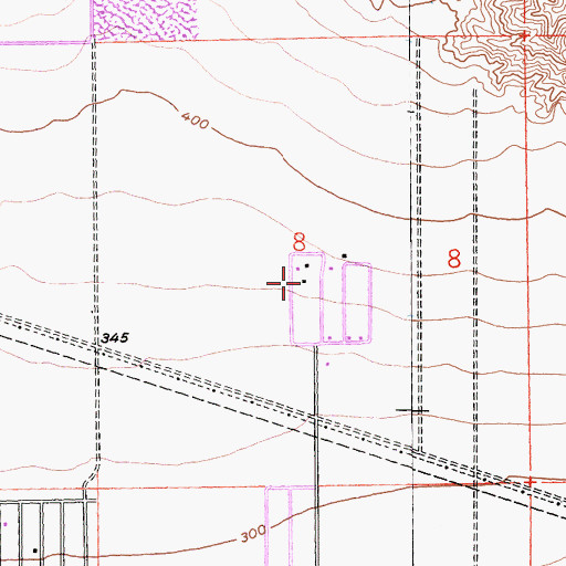 Topographic Map of Ferguson Ranch, CA