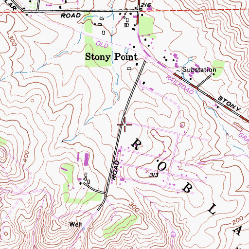 Topographic Map of Washoe, CA