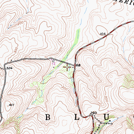 Topographic Map of Estero School (historical), CA