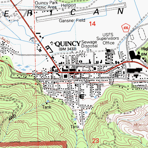 Topographic Map of Silongkoyo (historical), CA