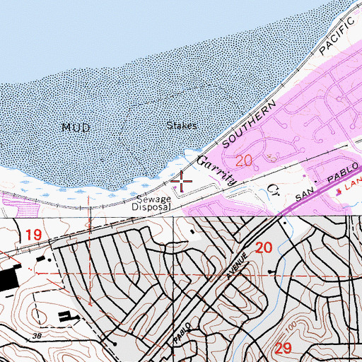 Topographic Map of Montara Bay Park, CA