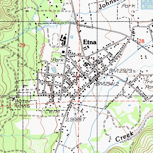 Topographic Map of Scott Valley Rural Health Center, CA