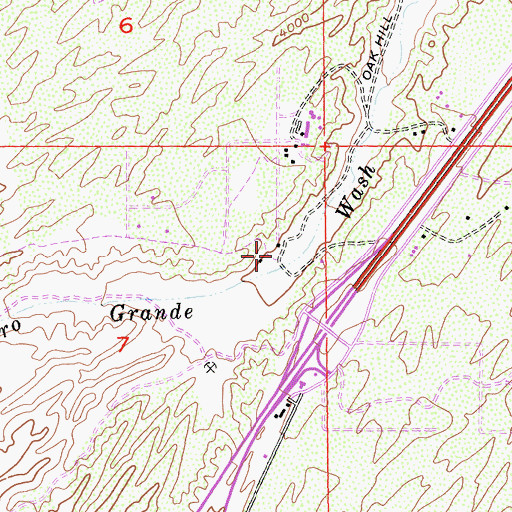 Topographic Map of Whitlock Ranch, CA