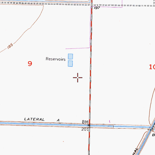 Topographic Map of Star Ranch (historical), CA