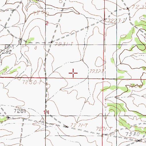 Topographic Map of Rio Arriba County, NM