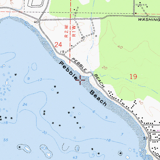 Topographic Map of Marhoffer Creek, CA