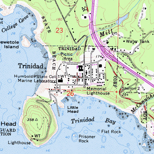 Topographic Map of Tsurau (historical), CA