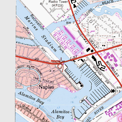 Topographic Map of Davies Bridge, CA