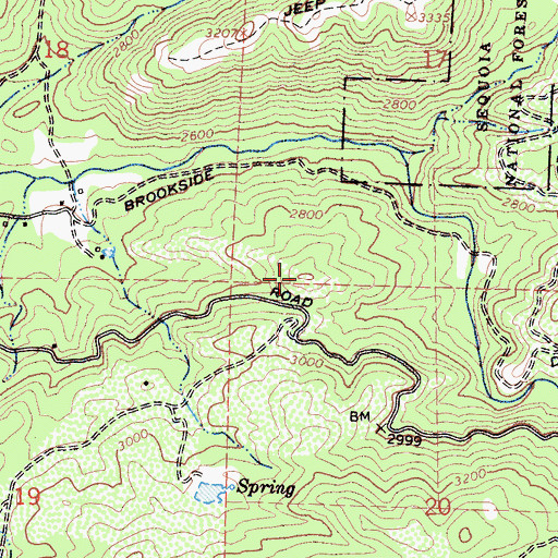 Topographic Map of Johnson Point, CA