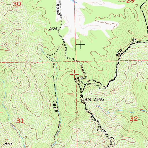 Topographic Map of Stadler Ranch (historical), CA