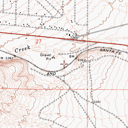 Topographic Map of Warren (historical), CA