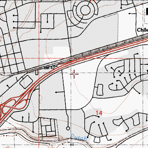 Topographic Map of Play Fields Park, CA