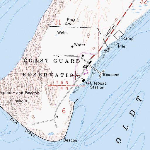 Topographic Map of West Humboldt (historical), CA