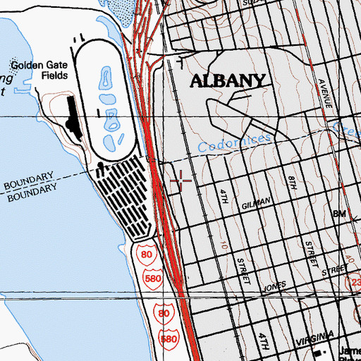 Topographic Map of Corbin Station (historical), CA